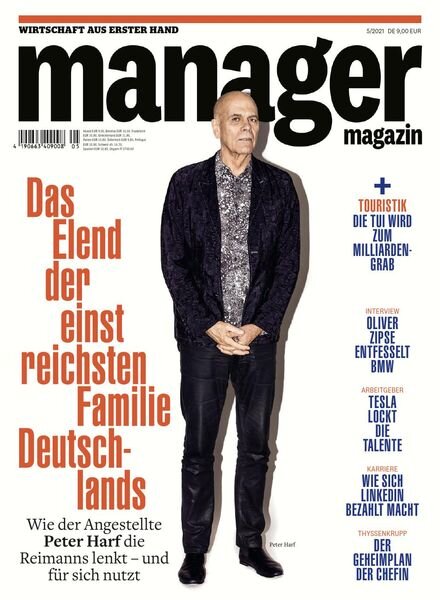 Manager Magazin – Mai 2021 Cover