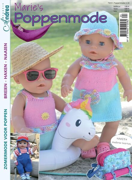 Marie’s Poppenmode Dutch Edition – april 2021 Cover
