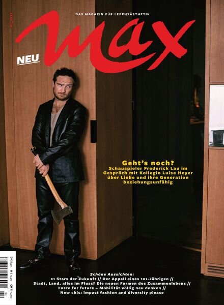 MAX Magazin – April 2021 Cover