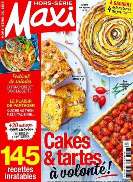 Maxi – Hors-Serie Cuisine – Juin-Juillet 2021 Cover