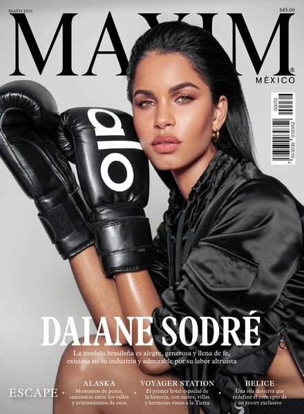Maxim Mexico – mayo 2021 Cover