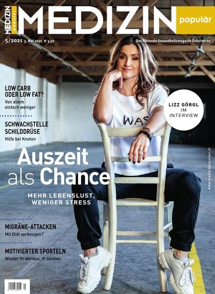Medizin Popular – Mai 2021 Cover