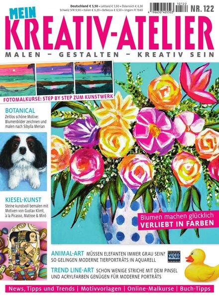 Mein Kreativ-Atelier – Nr.122 2021 Cover