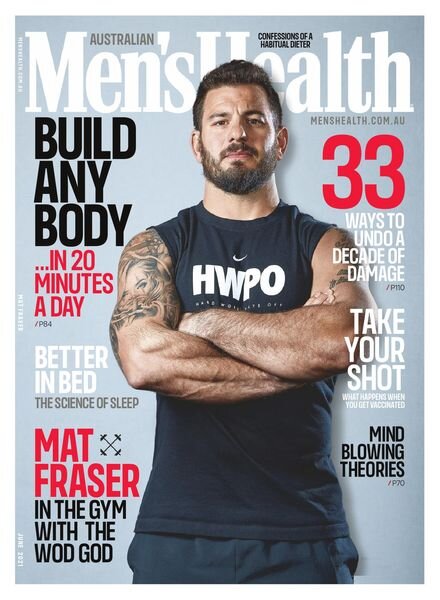 Men’s Health Australia – June 2021 Cover