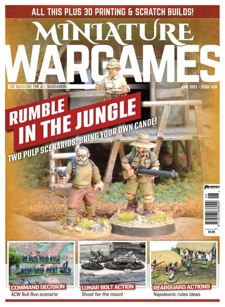 Miniature Wargames – June 2021 Cover