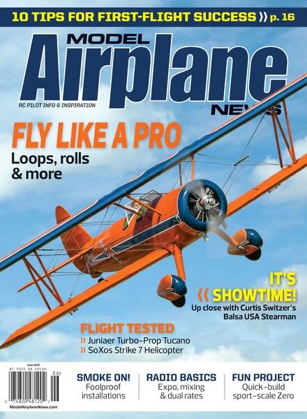 Model Airplane News – July 2021 Cover