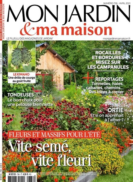 Mon Jardin & Ma Maison – Avril 2021 Cover