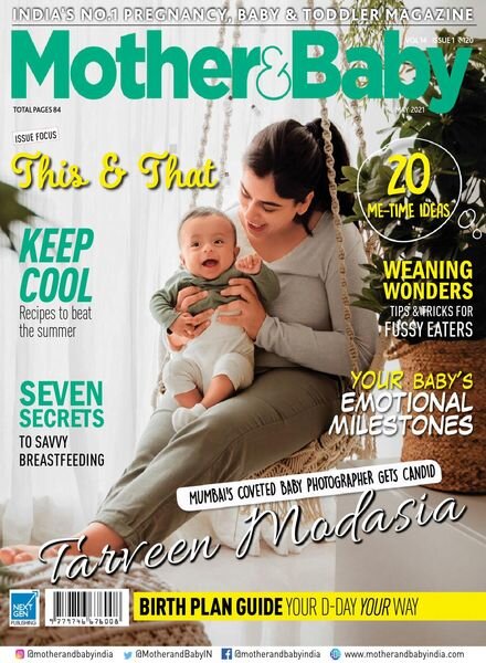 Mother & Baby India – May 2021 Cover