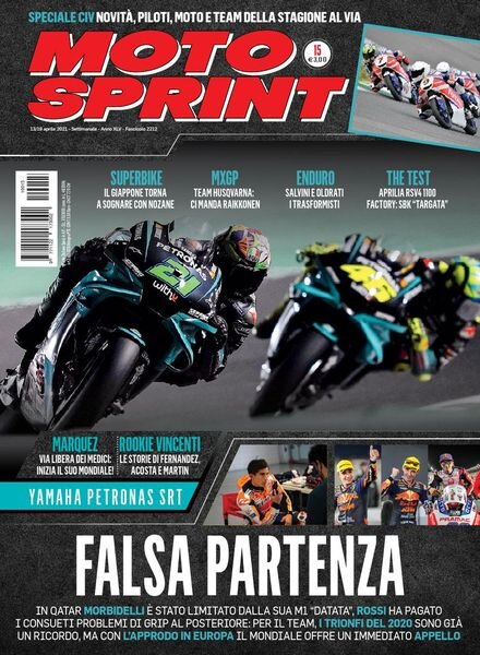 Moto Sprint – 13 Aprile 2021 Cover