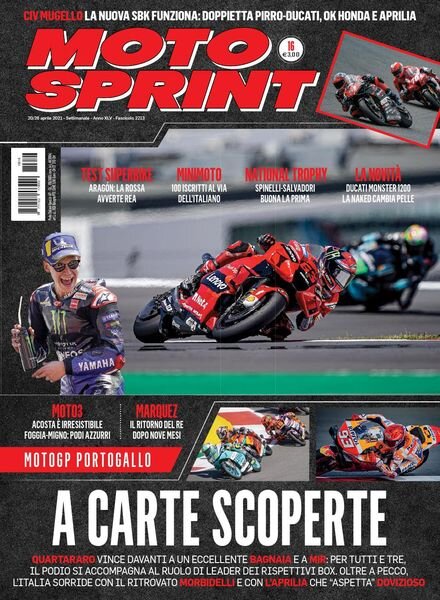 Moto Sprint – 20 Aprile 2021 Cover