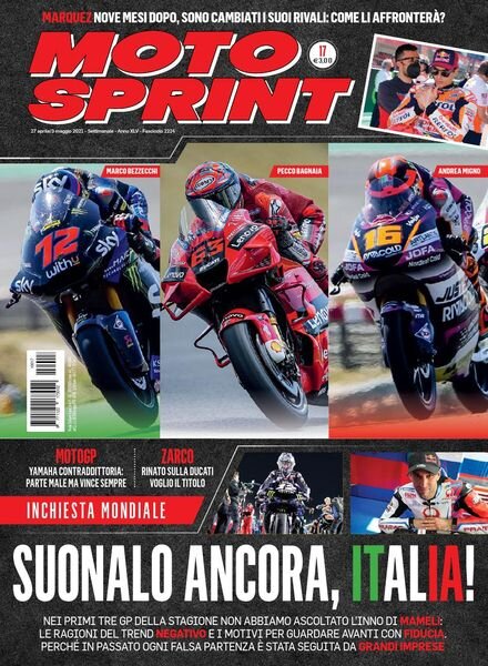 Moto Sprint – 27 Aprile 2021 Cover