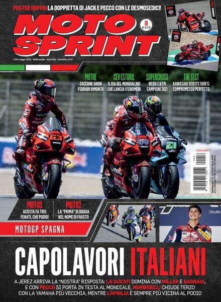 Moto Sprint – 4 Maggio 2021 Cover