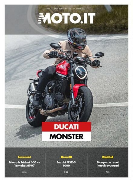 Moto.it Magazine – 27 Aprile 2021 Cover