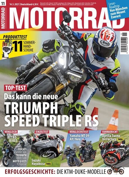 Motorrad – 13 Mai 2021 Cover