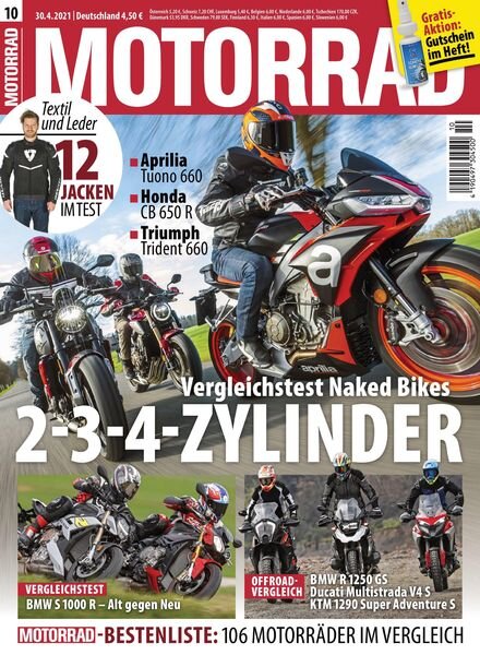 Motorrad – 29 April 2021 Cover