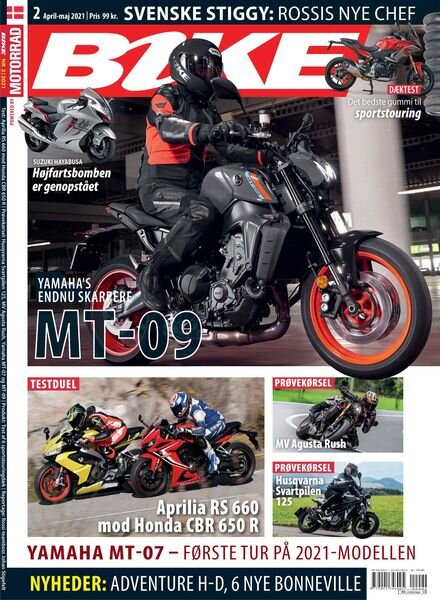 Motorrad Denmark – april 2021 Cover