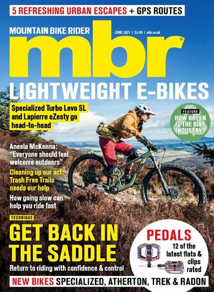 Mountain Bike Rider – June 2021 Cover