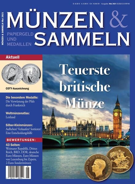 Munzen & Sammeln – 24 April 2021 Cover