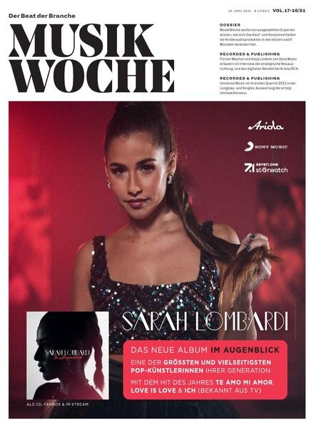 MusikWoche – 26 April 2021 Cover
