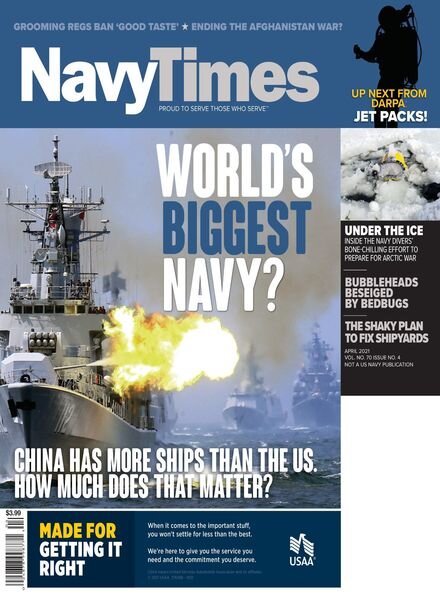 Navy Times – 12 April 2021 Cover