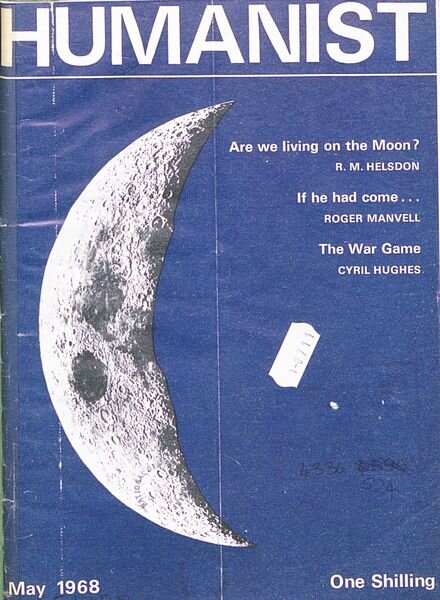 New Humanist – The Humanist, May 1968 Cover