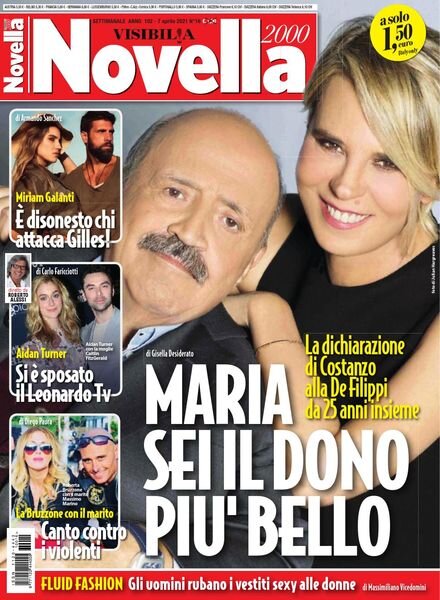Novella 2000 – 7 Aprile 2021 Cover