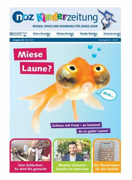 noz Kinderzeitung – 07 Mai 2021 Cover