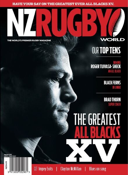 NZ Rugby World – April-May 2021 Cover