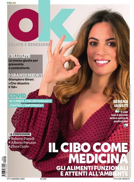 Ok Salute e Benessere – Maggio 2021 Cover