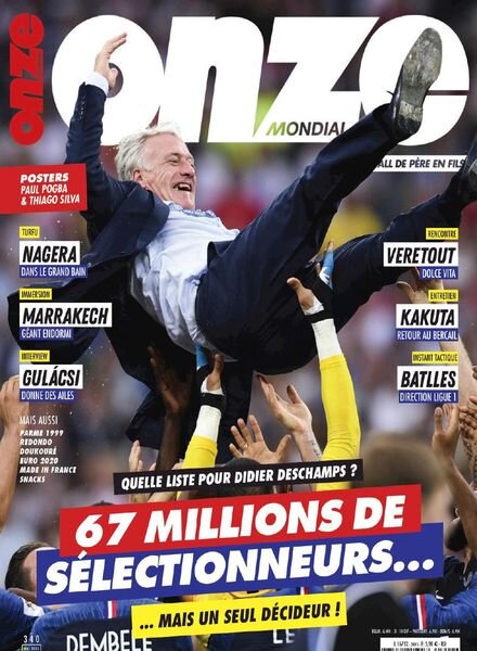 Onze Mondial – Mai 2021 Cover
