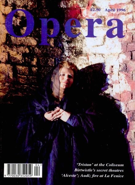 Opera – April 1996 Cover