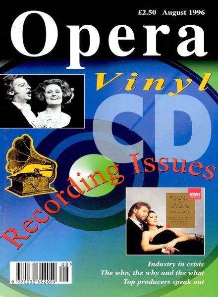 Opera – August 1996 Cover