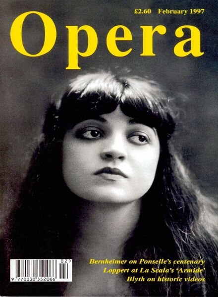 Opera – February 1997 Cover