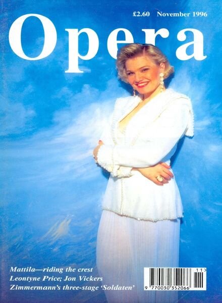 Opera – November 1996 Cover