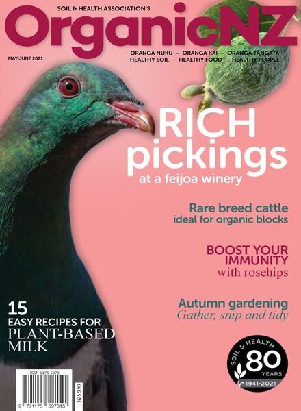Organic NZ – May 2021 Cover