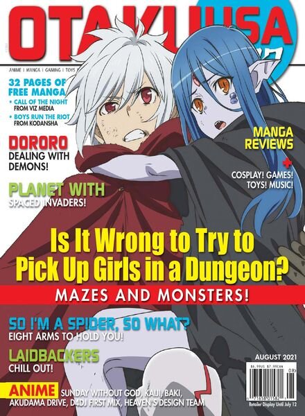 Otaku – August 2021 Cover