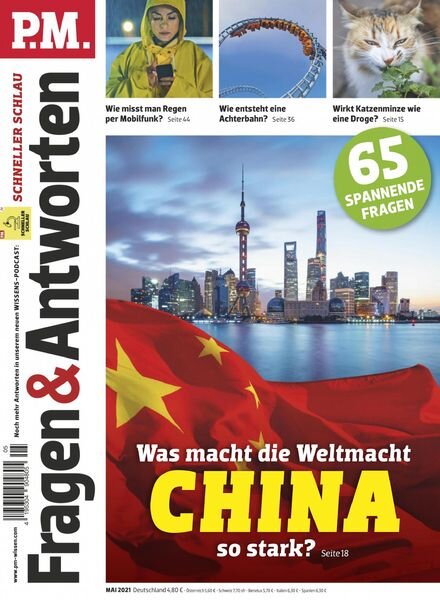 P.M Fragen & Antworten – Mai 2021 Cover