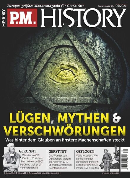 P.M History – Juni 2021 Cover