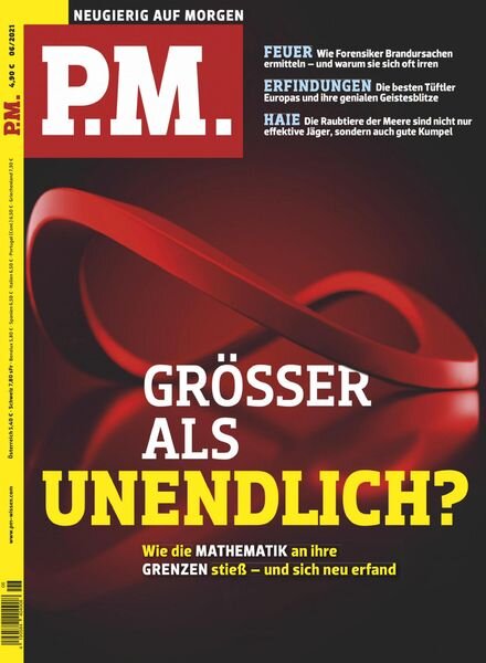 P.M Magazin – Juni 2021 Cover