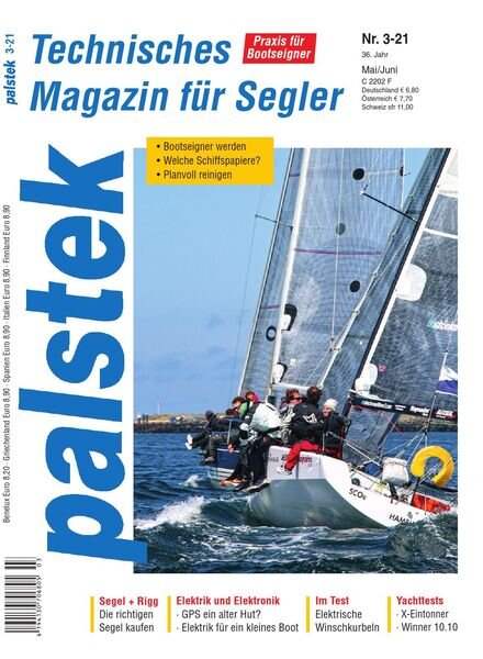 Palstek – Mai-Juni 2021 Cover