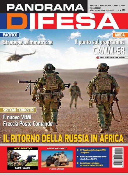 Panorama Difesa N.406 – Aprile 2021 Cover