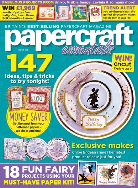 Papercraft Essentials – Issue 198 – April 2021 Cover