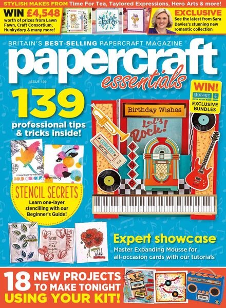 Papercraft Essentials – Issue 199 – May 2021 Cover