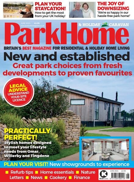 Park Home & Holiday Caravan – June 2021 Cover