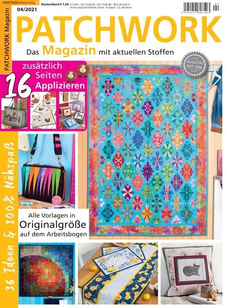 Patchwork Magazin – 08 Mai 2021 Cover