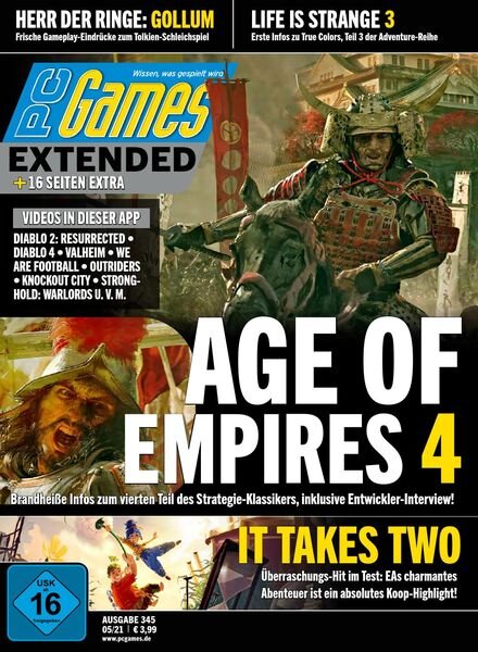PC Games Germany – Mai 2021 Cover