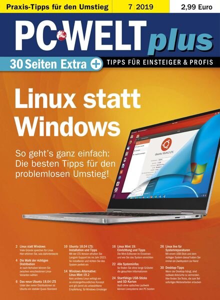 PC-Welt Plus – Juli 2019 Cover