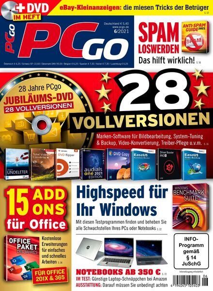 PCgo – Juni 2021 Cover
