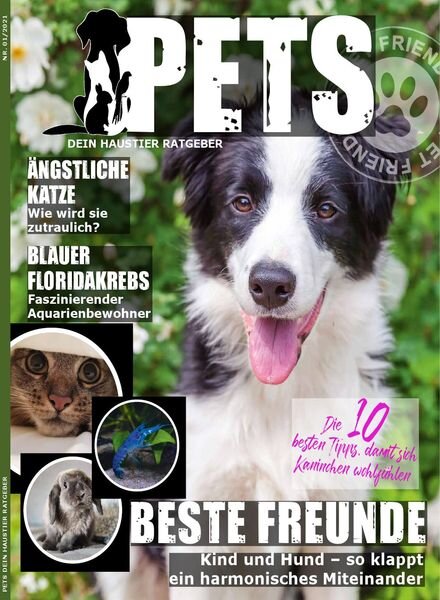 PETS – Dein Haustier Ratgeber – Januar 2021 Cover