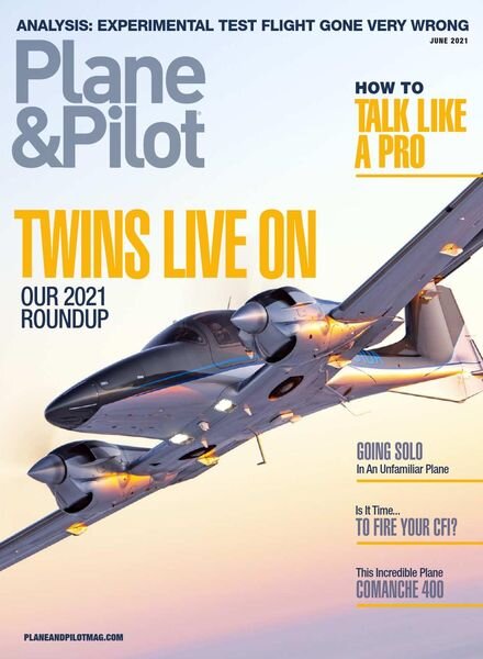 Plane & Pilot – June 2021 Cover